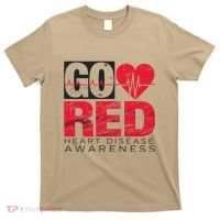 Go Red For Heart Disease Awareness Chd Wear Red T-Shirt thumb 0