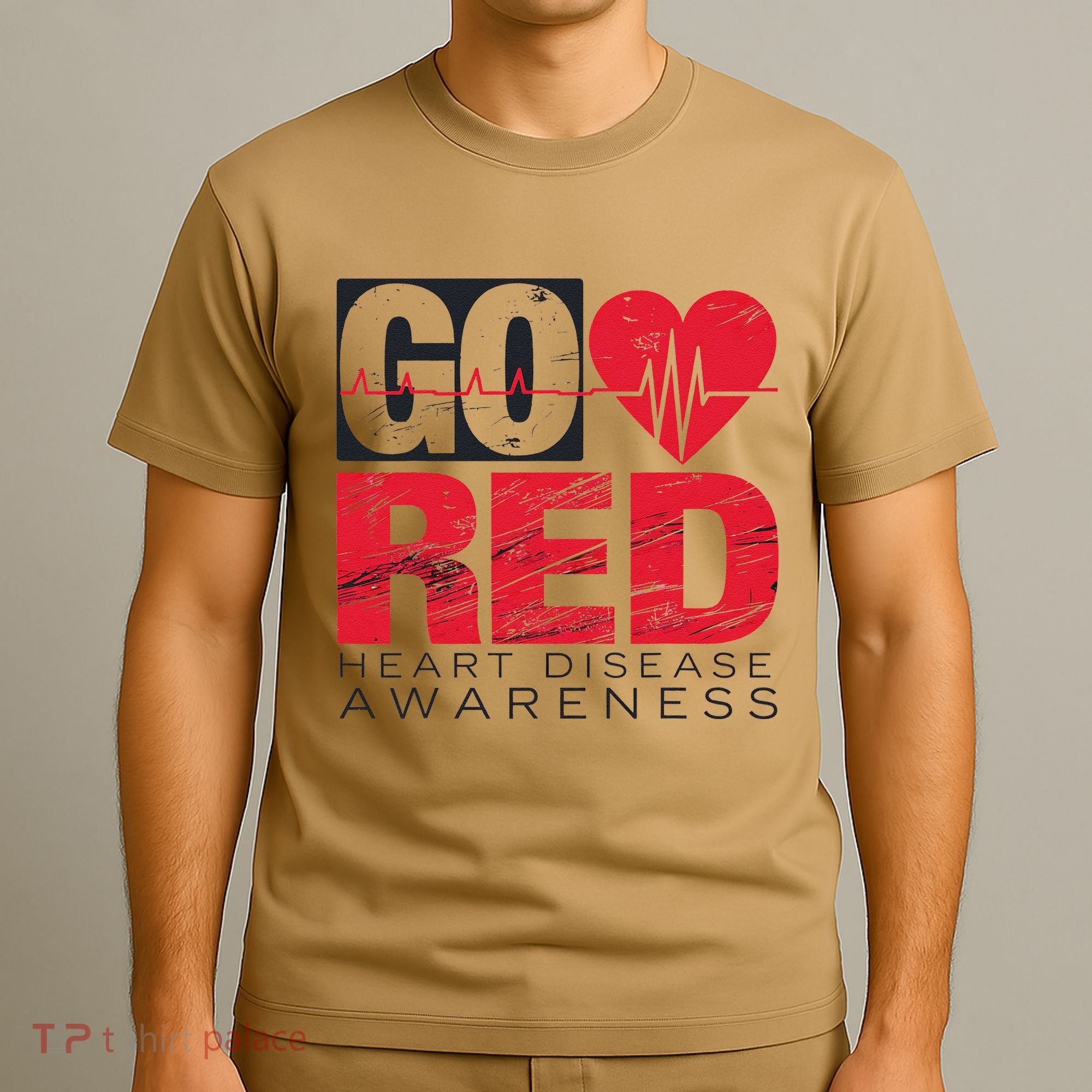 Go Red For Heart Disease Awareness Chd Wear Red T-Shirt