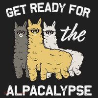 Get Ready For The Alpacalypse Funny Alpaca Fan Gift Tumbler thumb 3