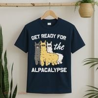Get Ready For The Alpacalypse Funny Alpaca Fan Gift T-Shirt thumb 2