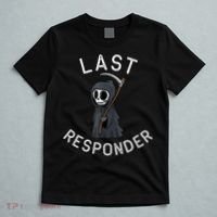 Grim Reaper Funny Dark Humor Mortician Last Responder T-Shirt thumb 5