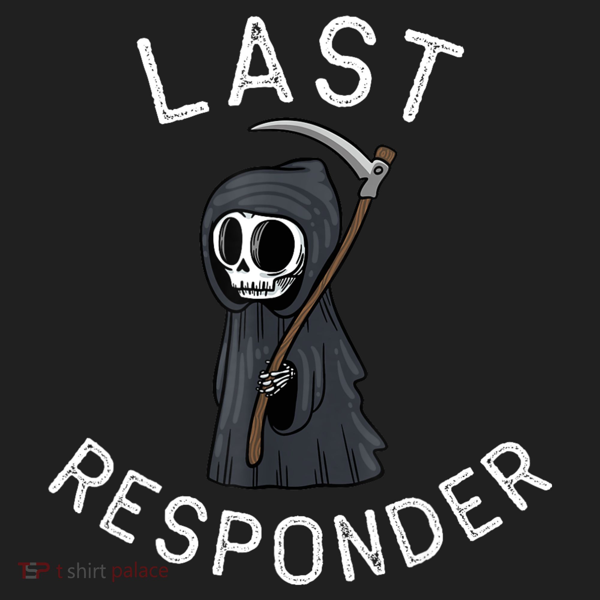 Grim Reaper Funny Dark Humor Mortician Last Responder Beanie