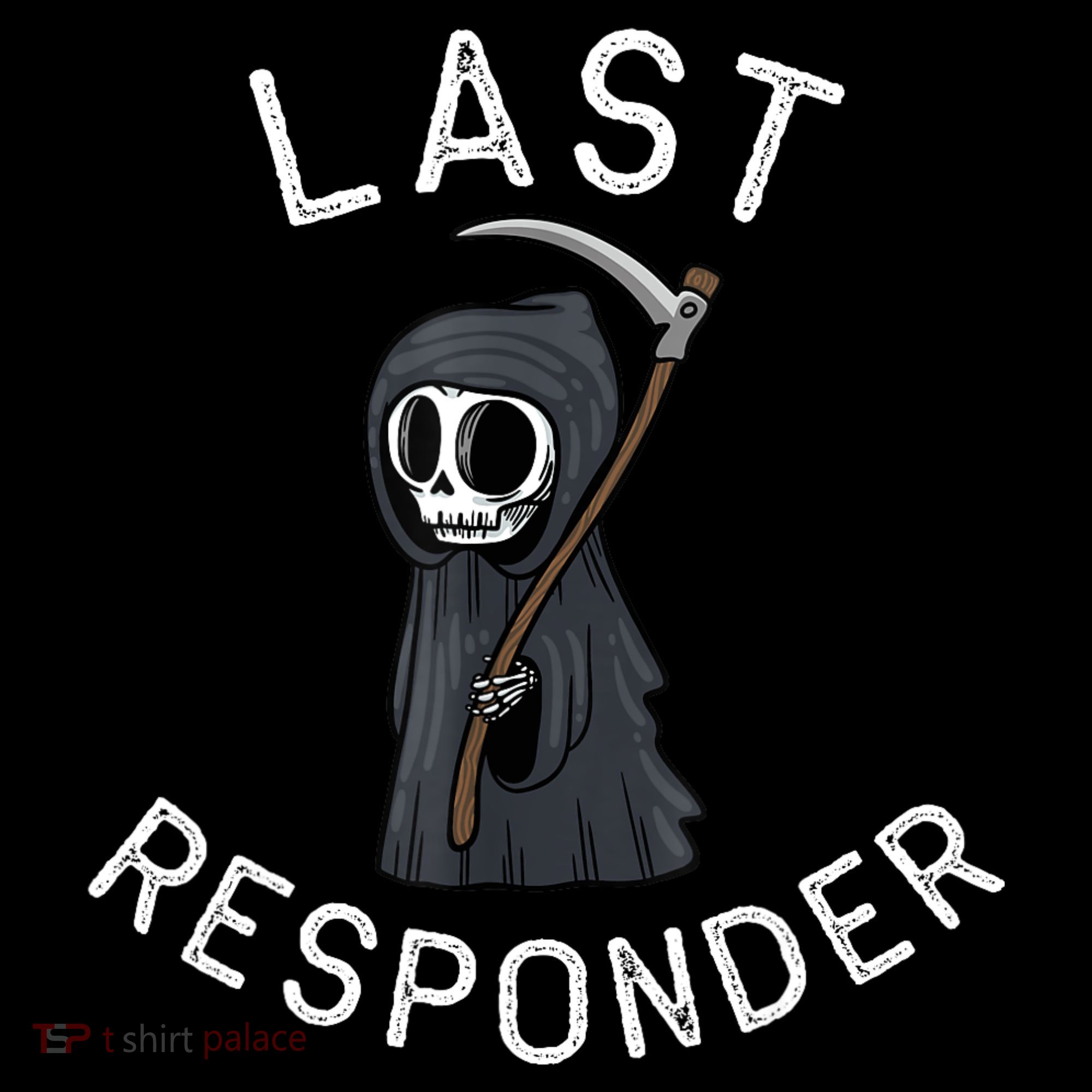 Grim Reaper Funny Dark Humor Mortician Last Responder Women's Hoodie