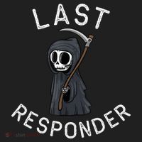 Grim Reaper Funny Dark Humor Mortician Last Responder Tumbler thumb 3