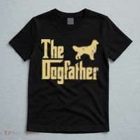 Golden Retriever Funny Dog The Dogfather Parody T-Shirt thumb 5