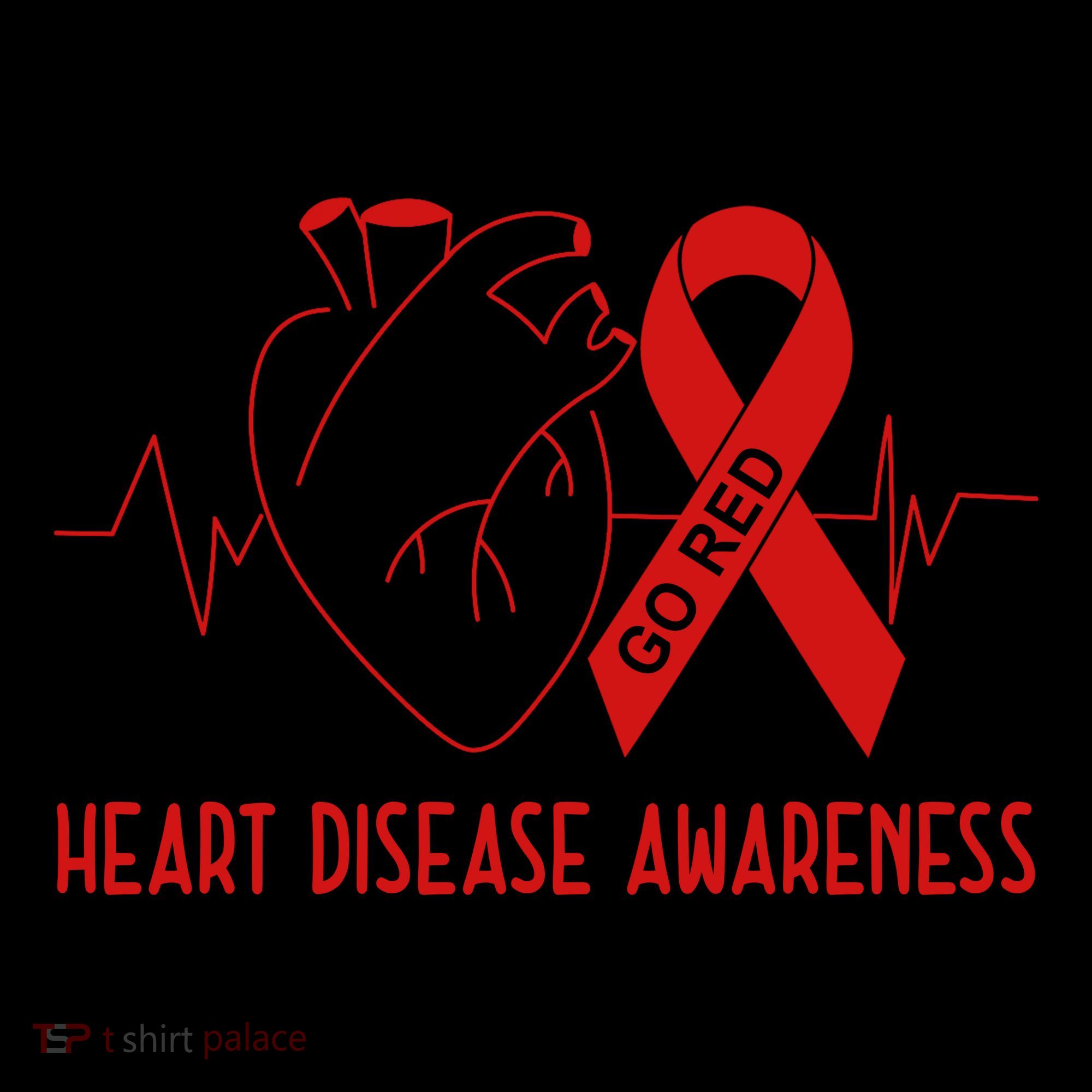 Go Red For Heart Disease Awareness Coffee Mug