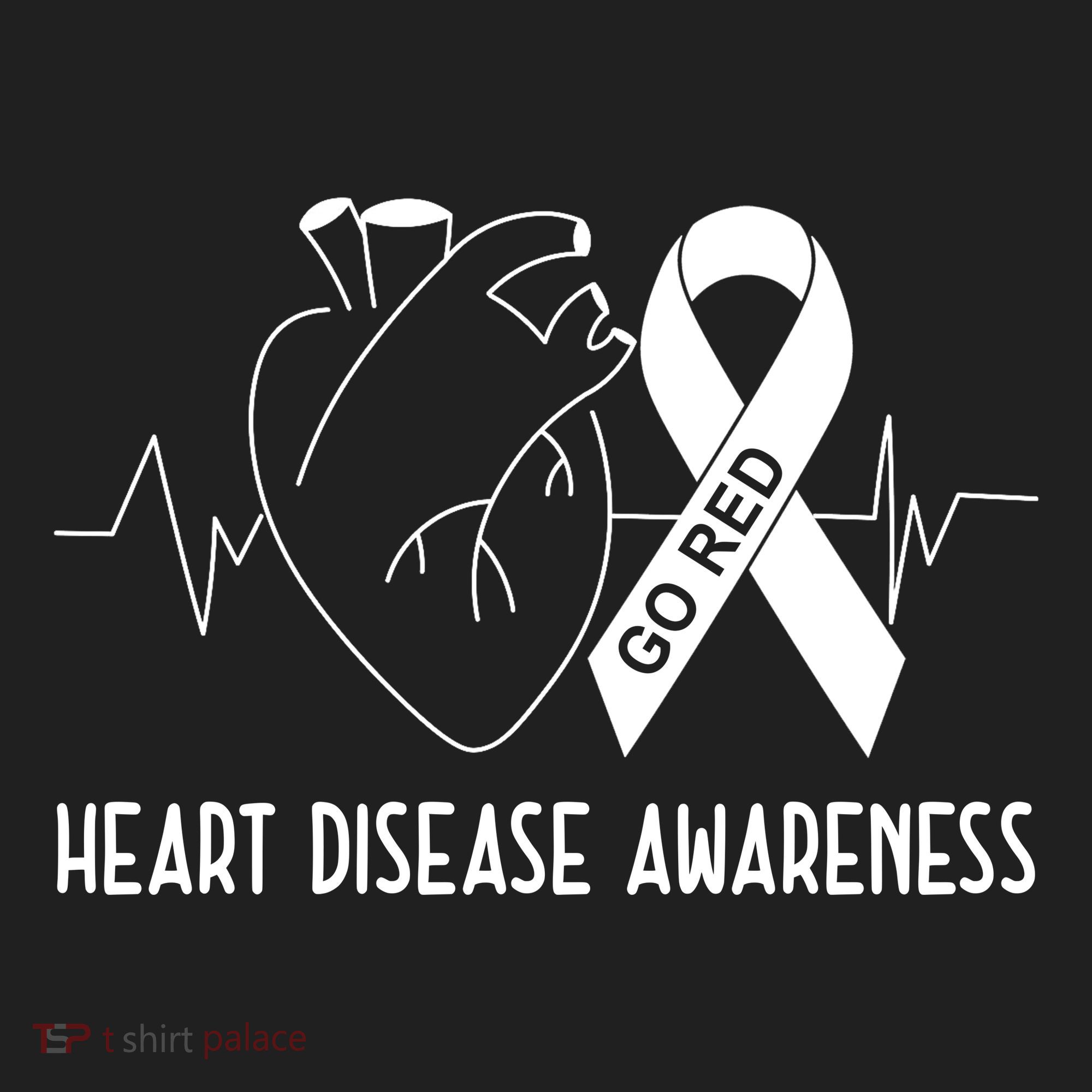 Go Red For Heart Disease Awareness Beanie