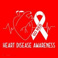 Go Red For Heart Disease Awareness Hoodie thumb 7