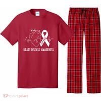 Go Red For Heart Disease Awareness Pajama Set thumb 0
