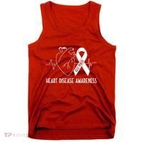 Go Red For Heart Disease Awareness Tank Top thumb 0