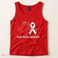 Go Red For Heart Disease Awareness Tank Top thumb 2