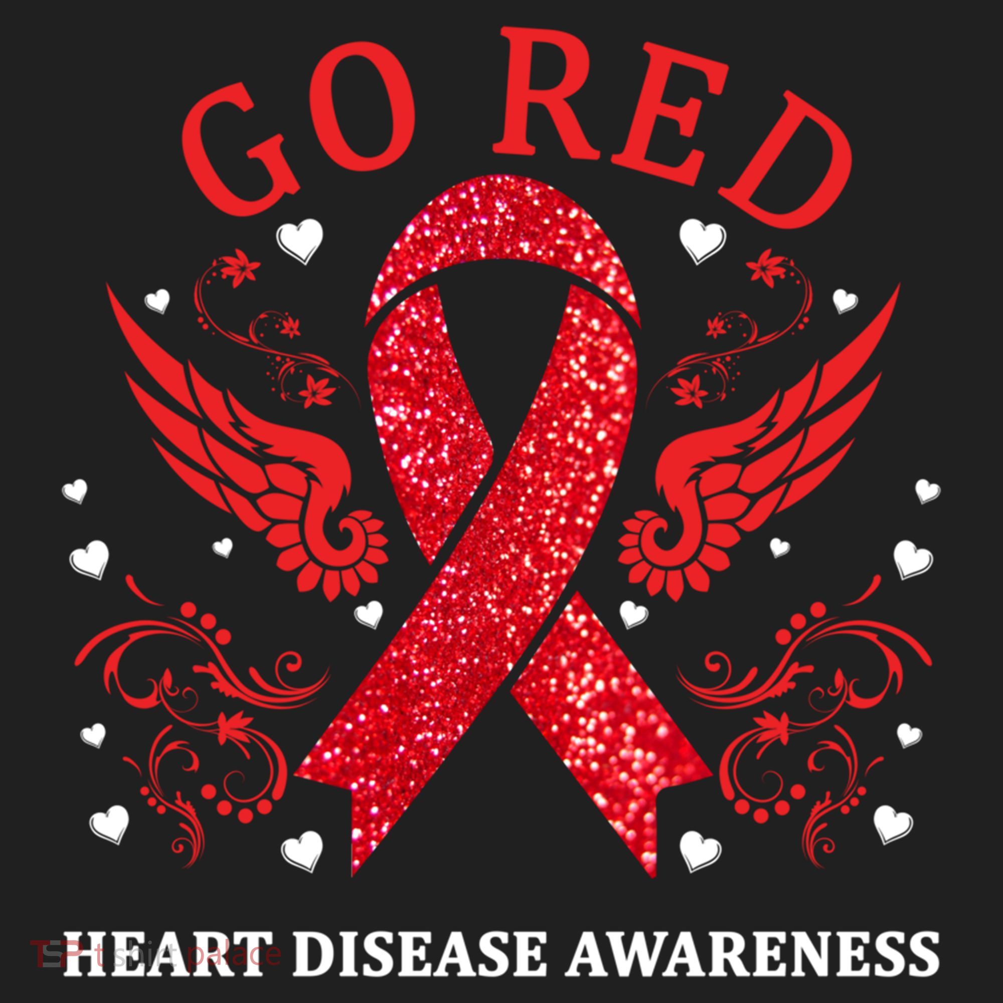Go Red For Heart Disease Awareness In February Heart Month Gift Beanie
