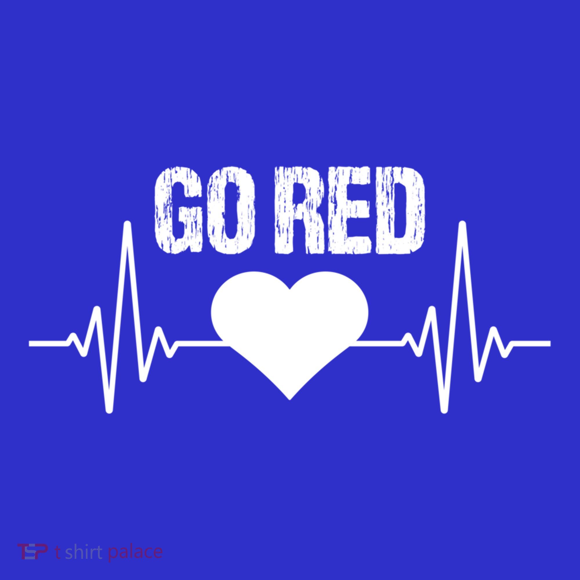 Go Red For Heart Disease Month Awareness Gift Coaster