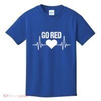 Go Red For Heart Disease Month Awareness Gift Kids T-Shirt thumb 0