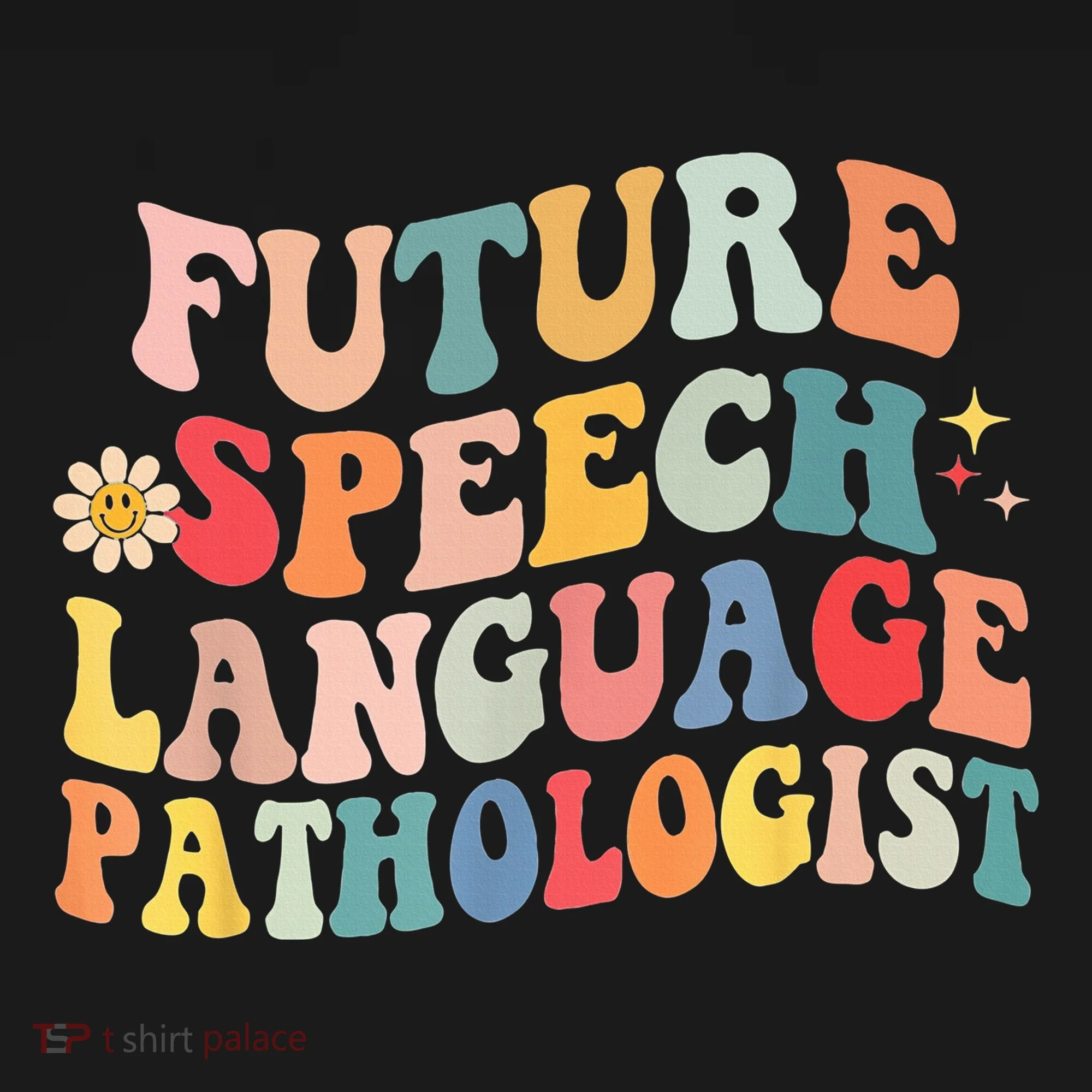 Groovy Retro Future Speech Language Pathologist  Doggie Tank