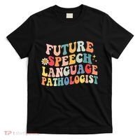Groovy Retro Future Speech Language Pathologist  T-Shirt thumb 0