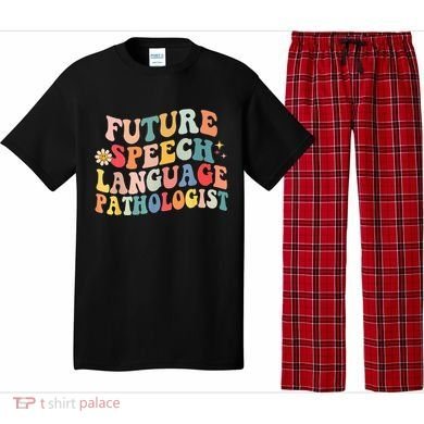 Groovy Retro Future Speech Language Pathologist  Pajama Set