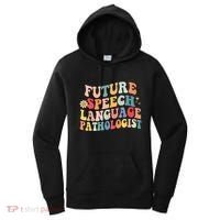 Groovy Retro Future Speech Language Pathologist  Women's Hoodie thumb 0