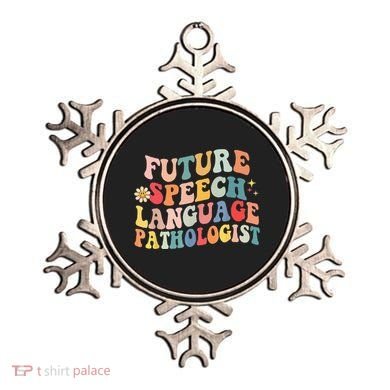 Groovy Retro Future Speech Language Pathologist  Ornament