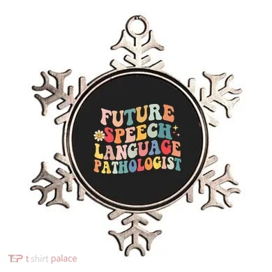 Groovy Retro Future Speech Language Pathologist  Ornament