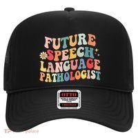 Groovy Retro Future Speech Language Pathologist  Hat thumb 0