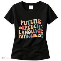 Groovy Retro Future Speech Language Pathologist  Women's T-Shirt thumb 0