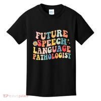 Groovy Retro Future Speech Language Pathologist  Kids T-Shirt thumb 0