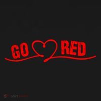 Go Red For Heart Disease Month Awareness Cool Gift Bucket Hat thumb 4