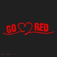 Go Red For Heart Disease Month Awareness Cool Gift Hat thumb 2