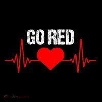 Go Red For Heart Disease Month Awareness Funny Gift Coffee Mug thumb 5