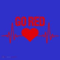 Go Red For Heart Disease Month Awareness Gift Hoodie thumb 7