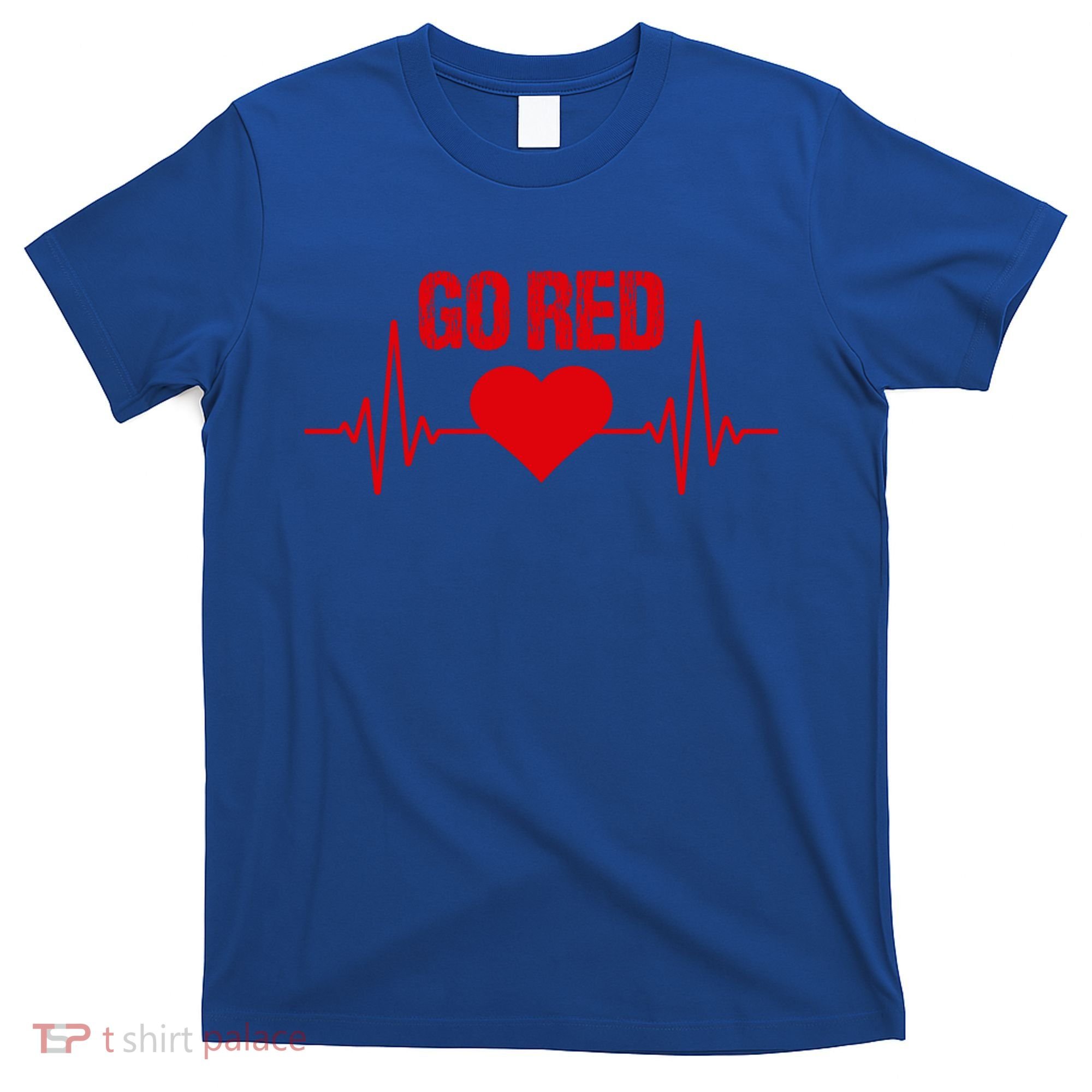 Go Red For Heart Disease Month Awareness Gift T-Shirt