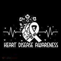 Go Red For Heart Disease Awareness Chd Wear Red Coffee Mug thumb 5