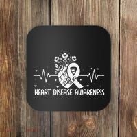 Go Red For Heart Disease Awareness Chd Wear Red Coaster thumb 0