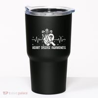 Go Red For Heart Disease Awareness Chd Wear Red Tumbler thumb 0