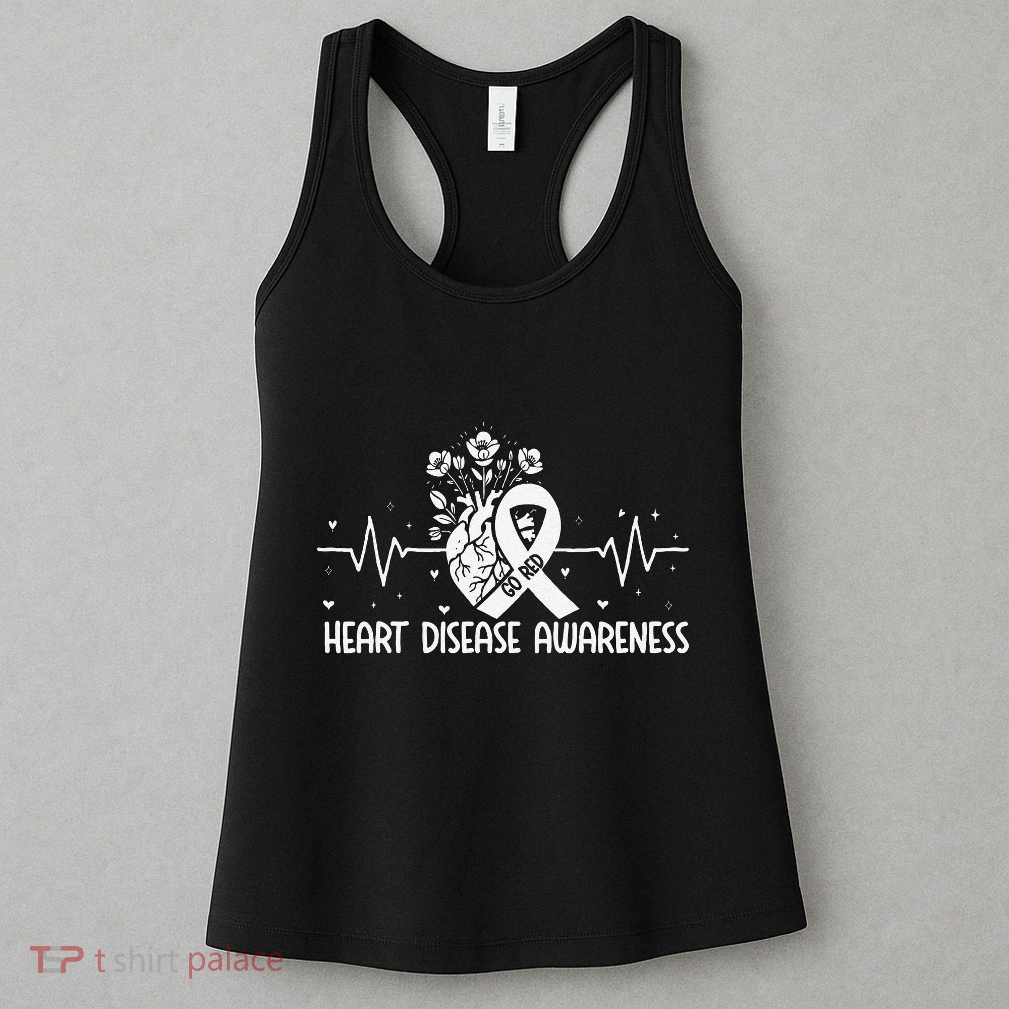 Go Red For Heart Disease Awareness Chd Wear Red Women's Tank Top