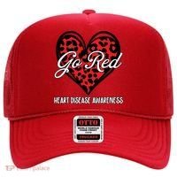Go Red For Womens Heart Disease Awareness Month Leopard Hat thumb 0