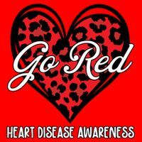 Go Red For Womens Heart Disease Awareness Month Leopard Women's T-Shirt thumb 6