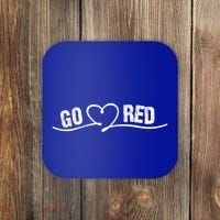 Go Red For Heart Disease Month Awareness Great Gift Coaster thumb 0