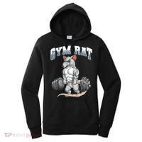 Gym Rat Fitness Bodybuilding Women's Hoodie thumb 0