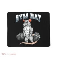 Gym Rat Fitness Bodybuilding Mousepad thumb 0