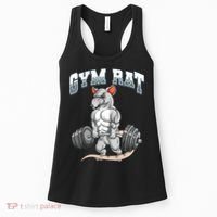 Gym Rat Fitness Bodybuilding Women's Tank Top thumb 0