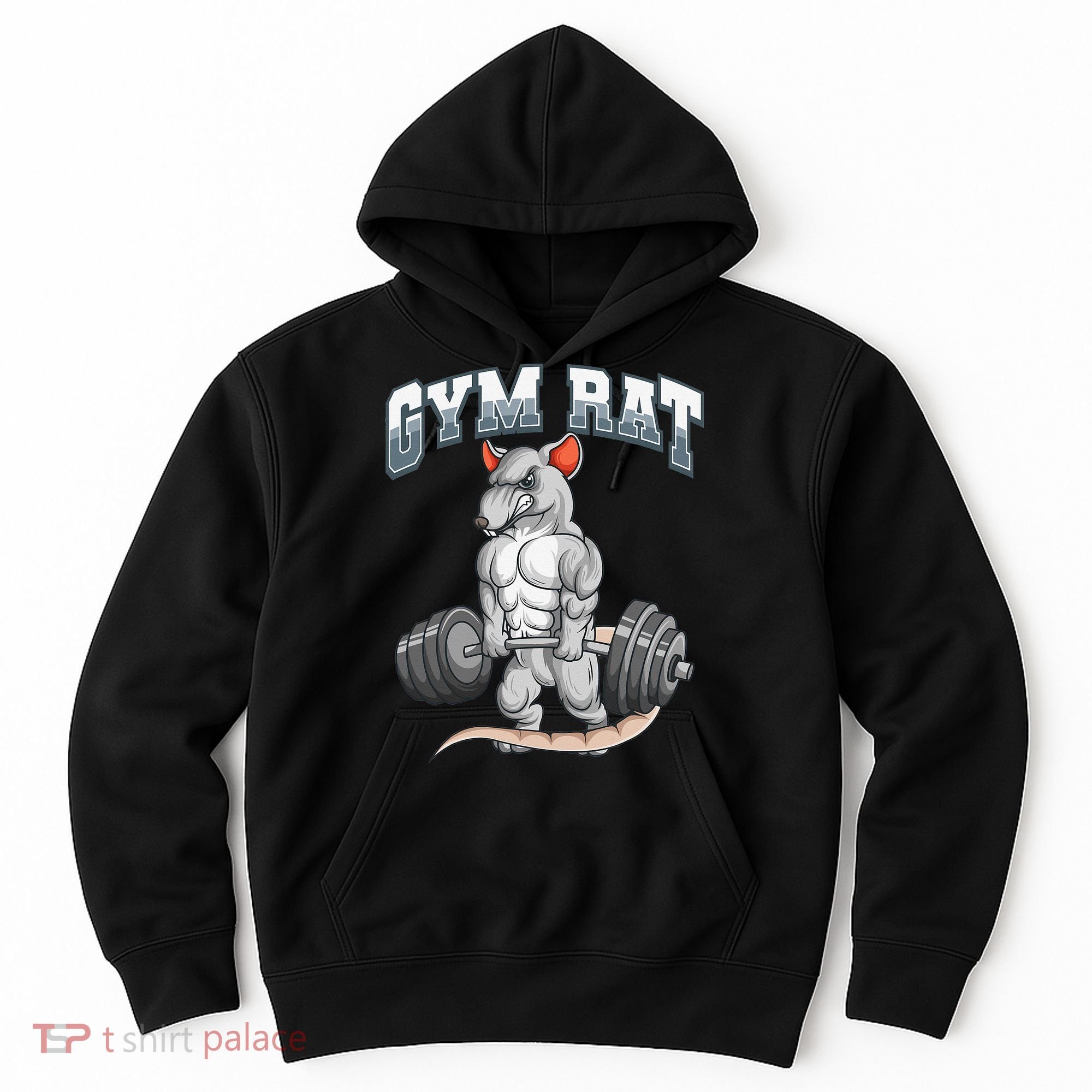 Gym Rat Fitness Bodybuilding Hoodie