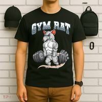 Gym Rat Fitness Bodybuilding T-Shirt thumb 6