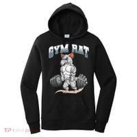 Gym Rat Fitness Bodybuilding Women's Hoodie thumb 0