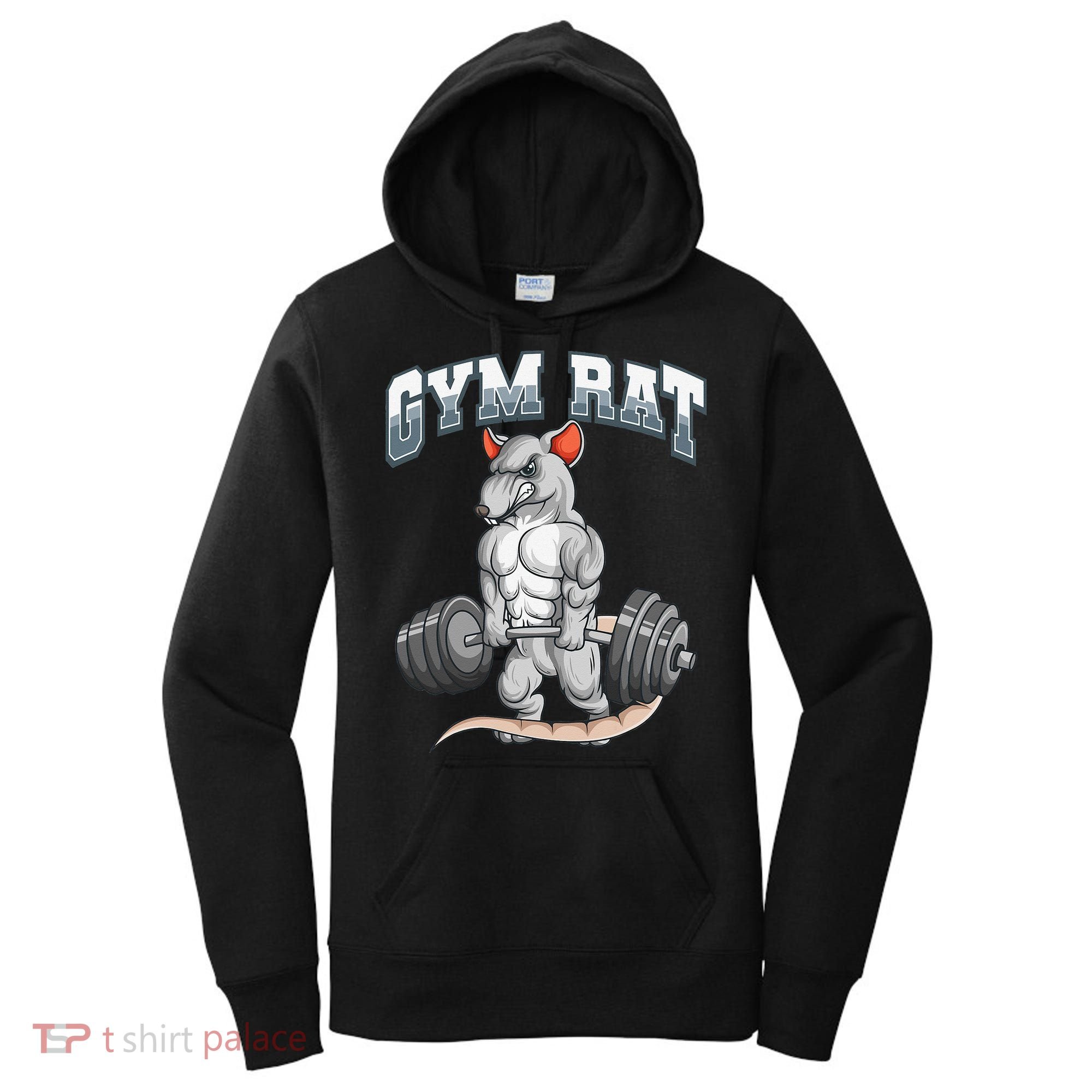 Gym Rat Fitness Bodybuilding Women's Hoodie
