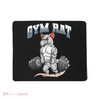 Gym Rat Fitness Bodybuilding Mousepad thumb 0