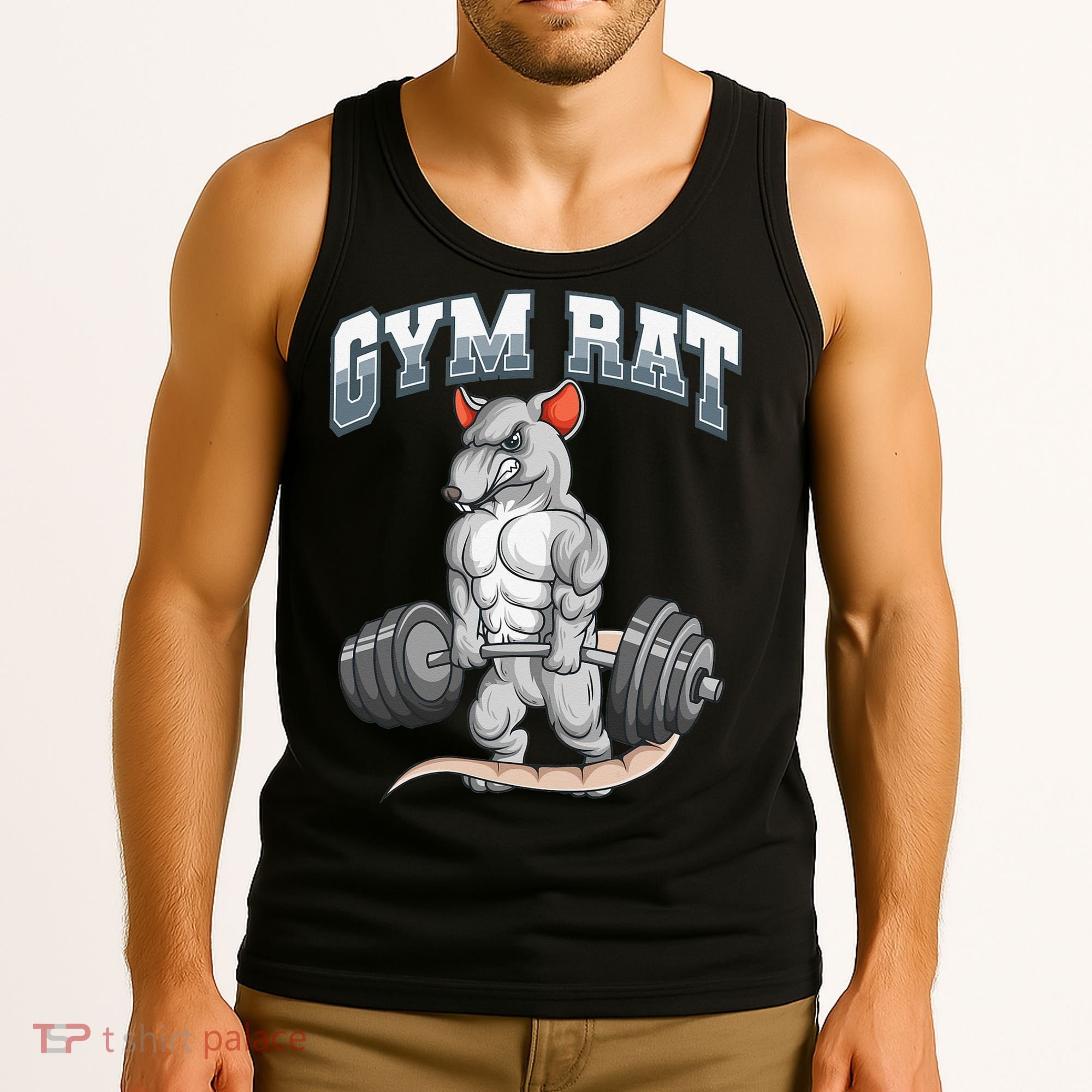 Gym Rat Fitness Bodybuilding Tank Top