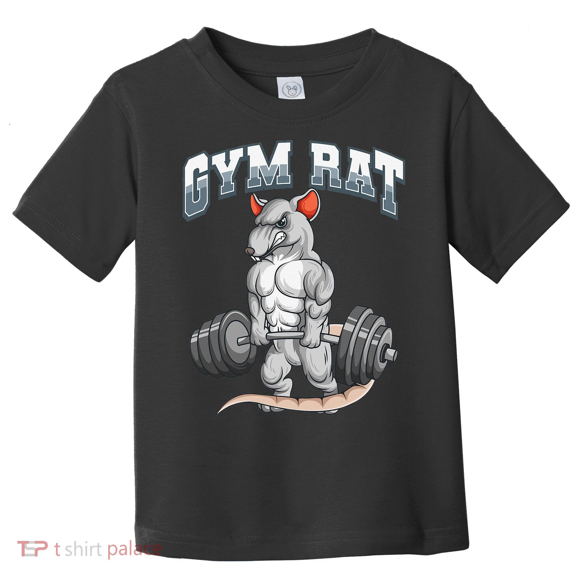 Gym Rat Fitness Bodybuilding Toddler T-Shirt