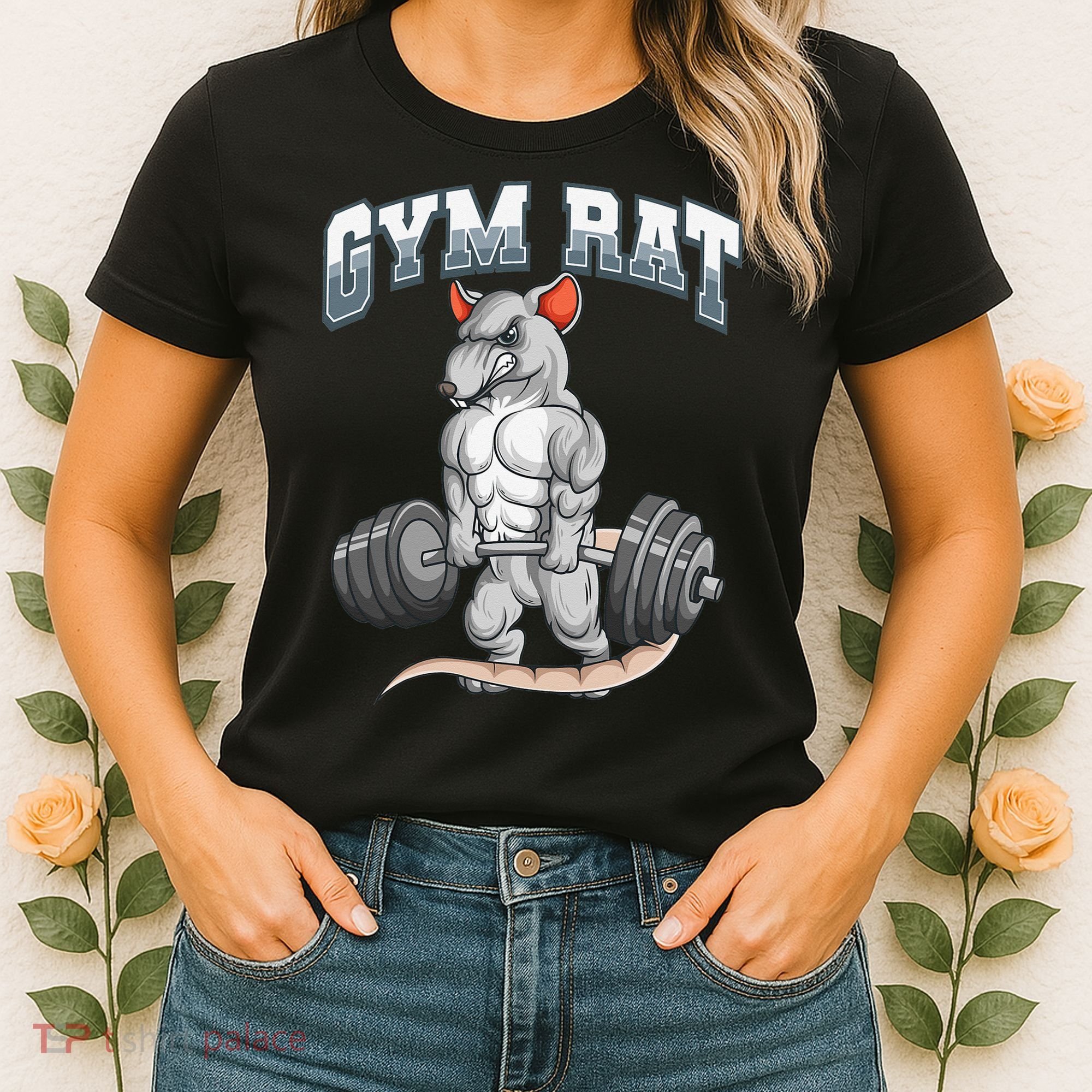 Gym Rat Fitness Bodybuilding Women's T-Shirt